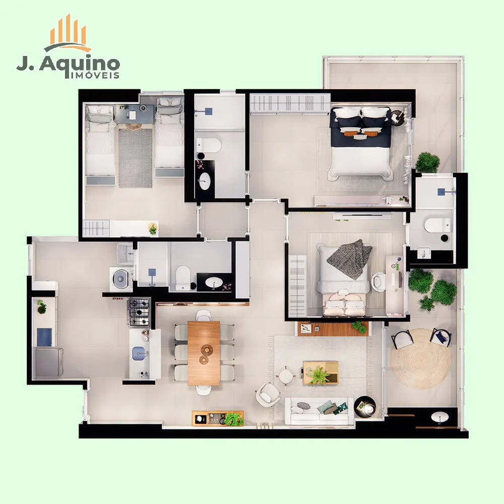 Apartamento, 3 quartos, 78103 m² - Foto 16
