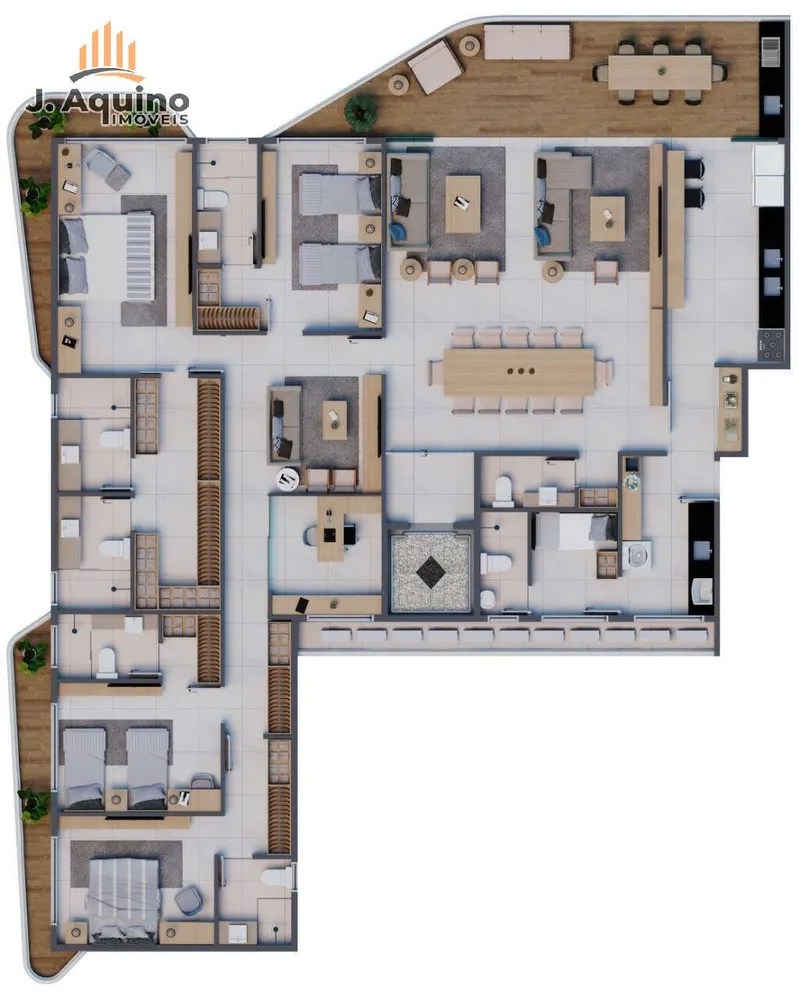 Apartamento, 5 quartos, 235277 m² - Foto 18