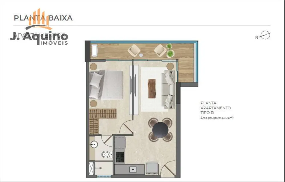 Apartamento, 1 quarto, 2767 m² - Foto 8