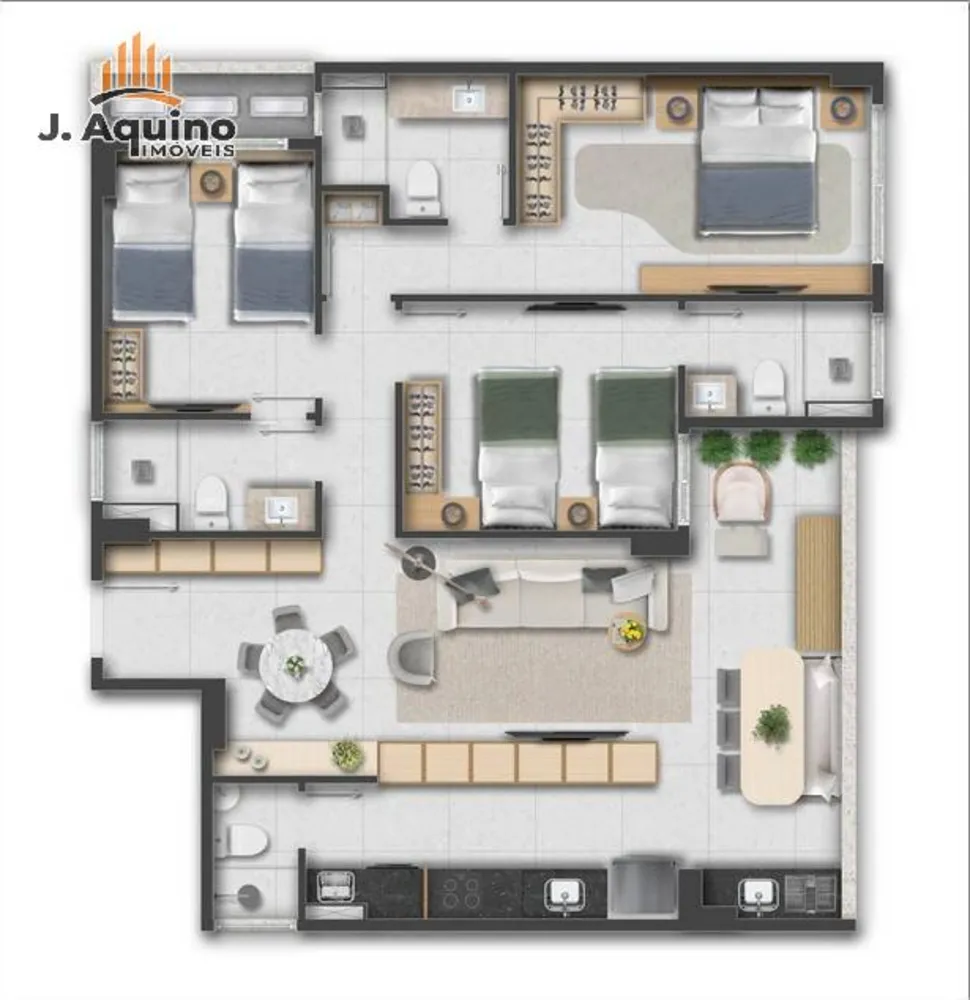 Apartamento, 2 quartos, 62 m² - Foto 9