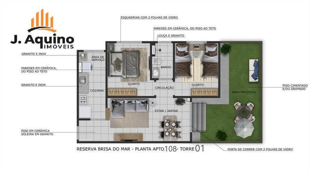 Apartamento, 2 quartos, 47 m² - Foto 5