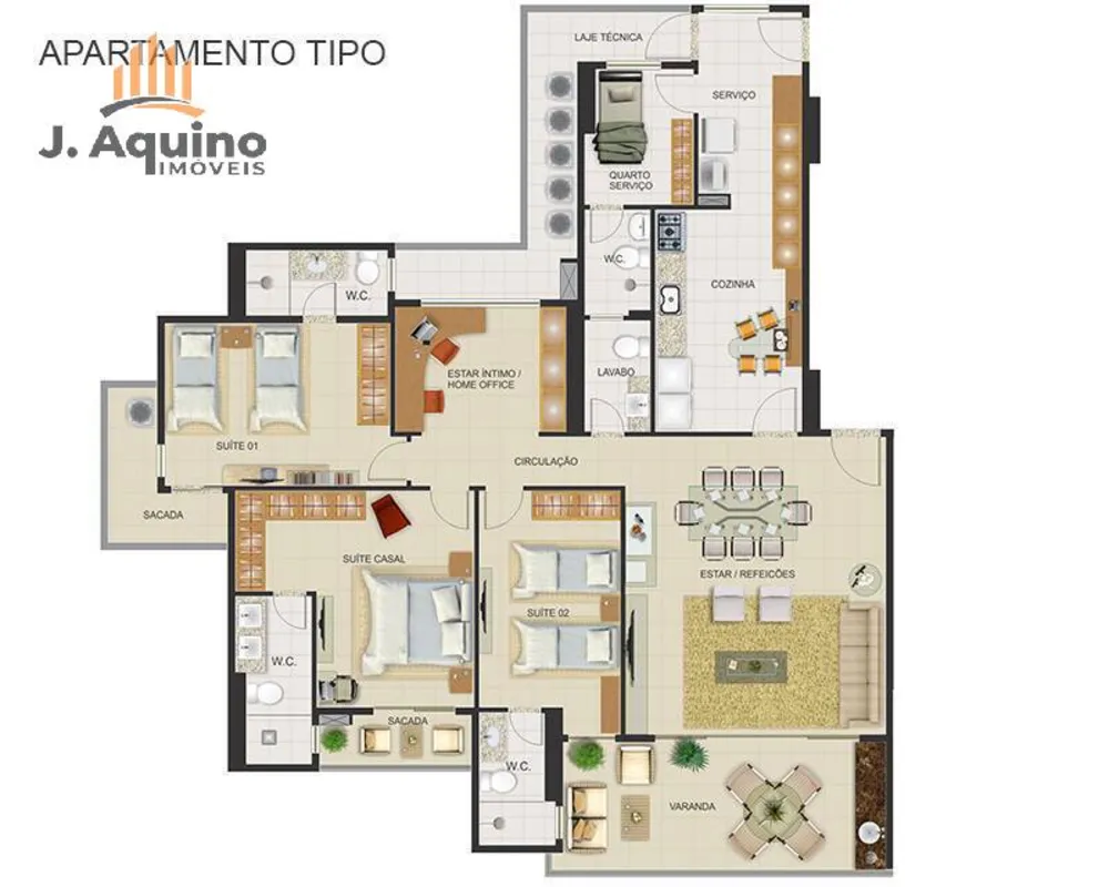 Apartamento, 3 quartos, 162 m² - Foto 15