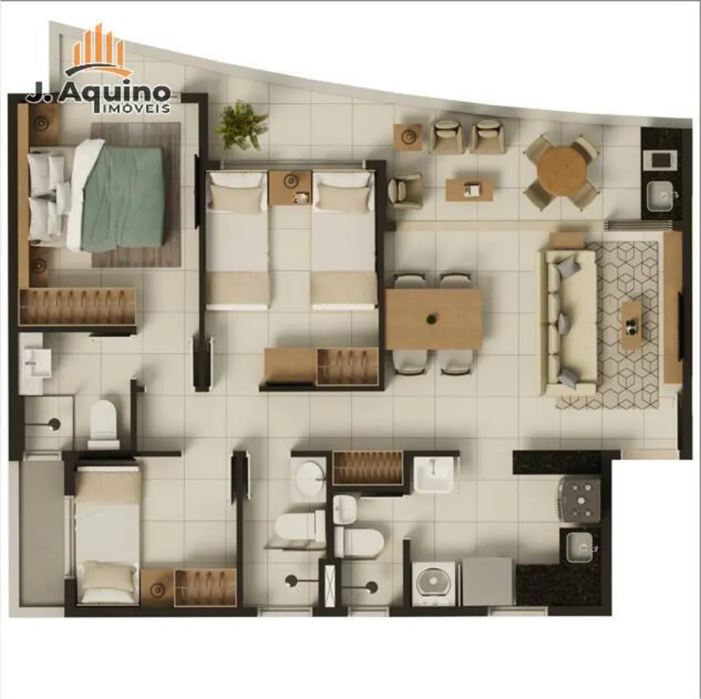 Apartamento, 2 quartos, 4972 m² - Foto 6