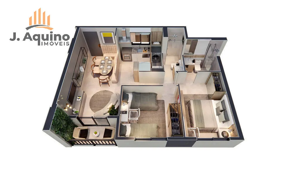Apartamento, 2 quartos, 5165 m² - Foto 10