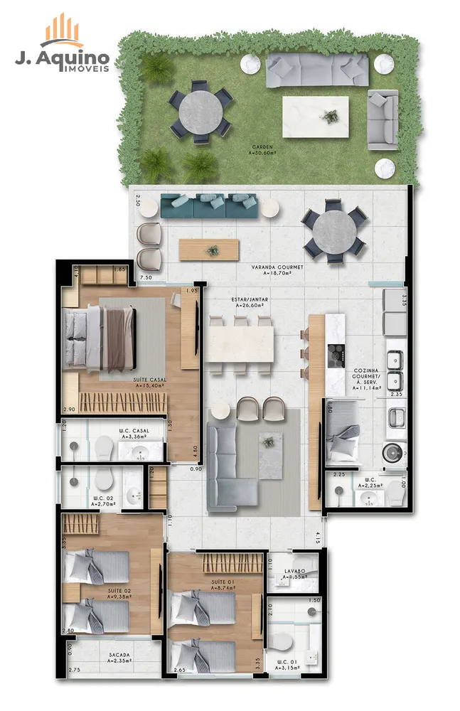 Apartamento, 2 quartos, 115233 m² - Foto 15