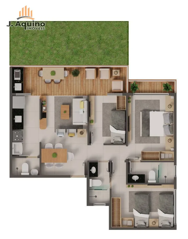 Apartamento, 3 quartos, 75 m² - Foto 15
