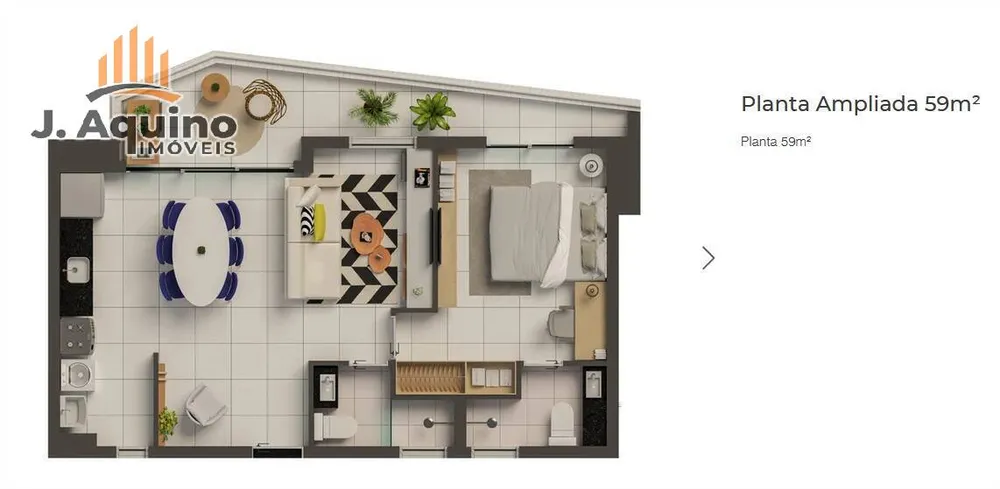 Apartamento, 1 quarto, 545859 m² - Foto 10