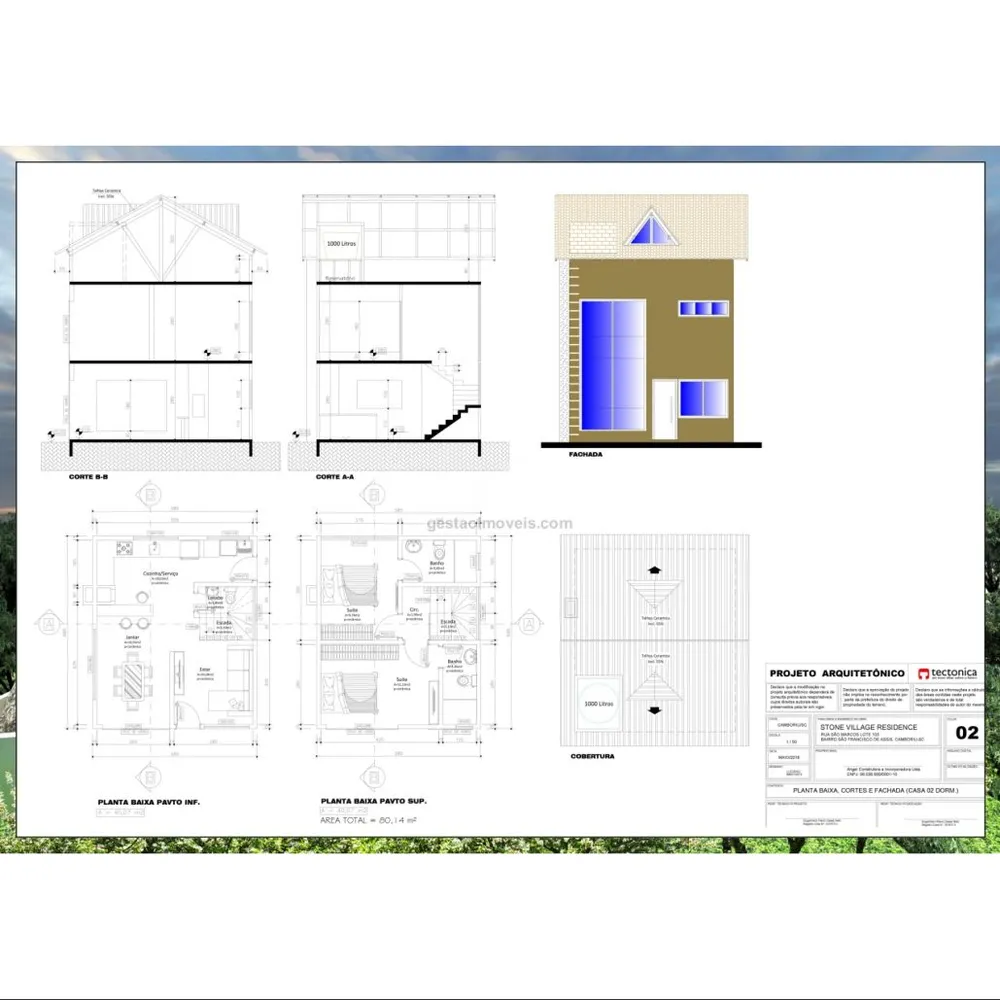 Casa, 2 quartos, 80 m² - Foto 6