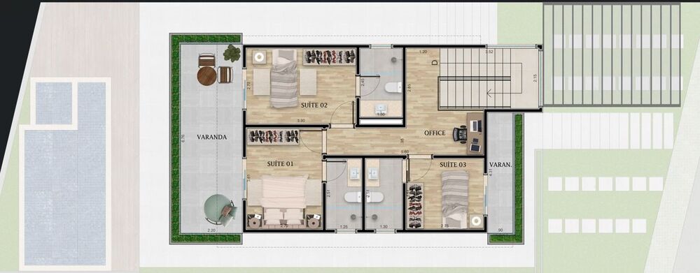 Casa de Condomínio, 3 quartos - Foto 8