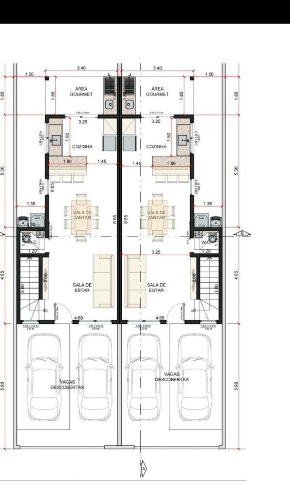 Casa, 2 quartos, 85 m² - Foto 7