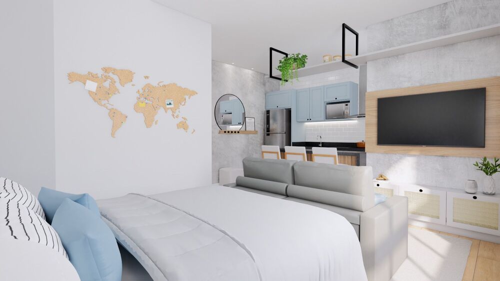 Apartamento, 1 quarto, 29 m² - Foto 8