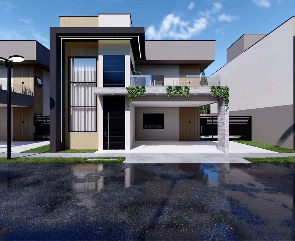 Casa de Condomínio, 4 quartos - Foto 1