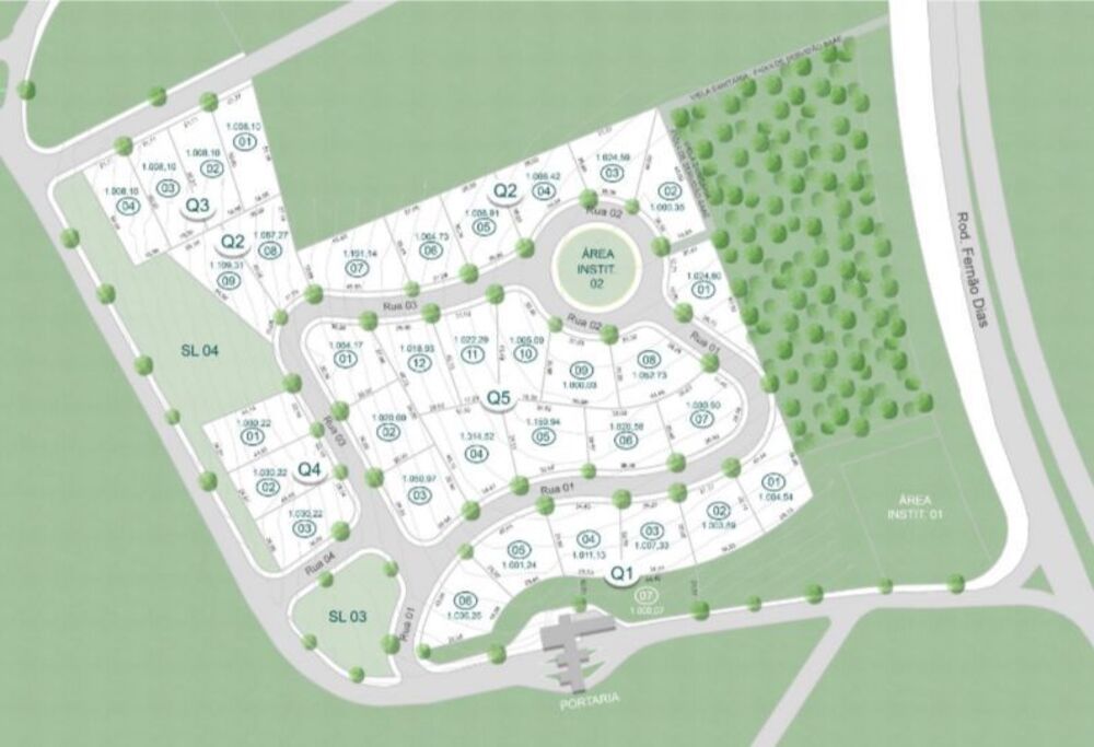 Loteamento e Condomínio, 1000 m² - Foto 6