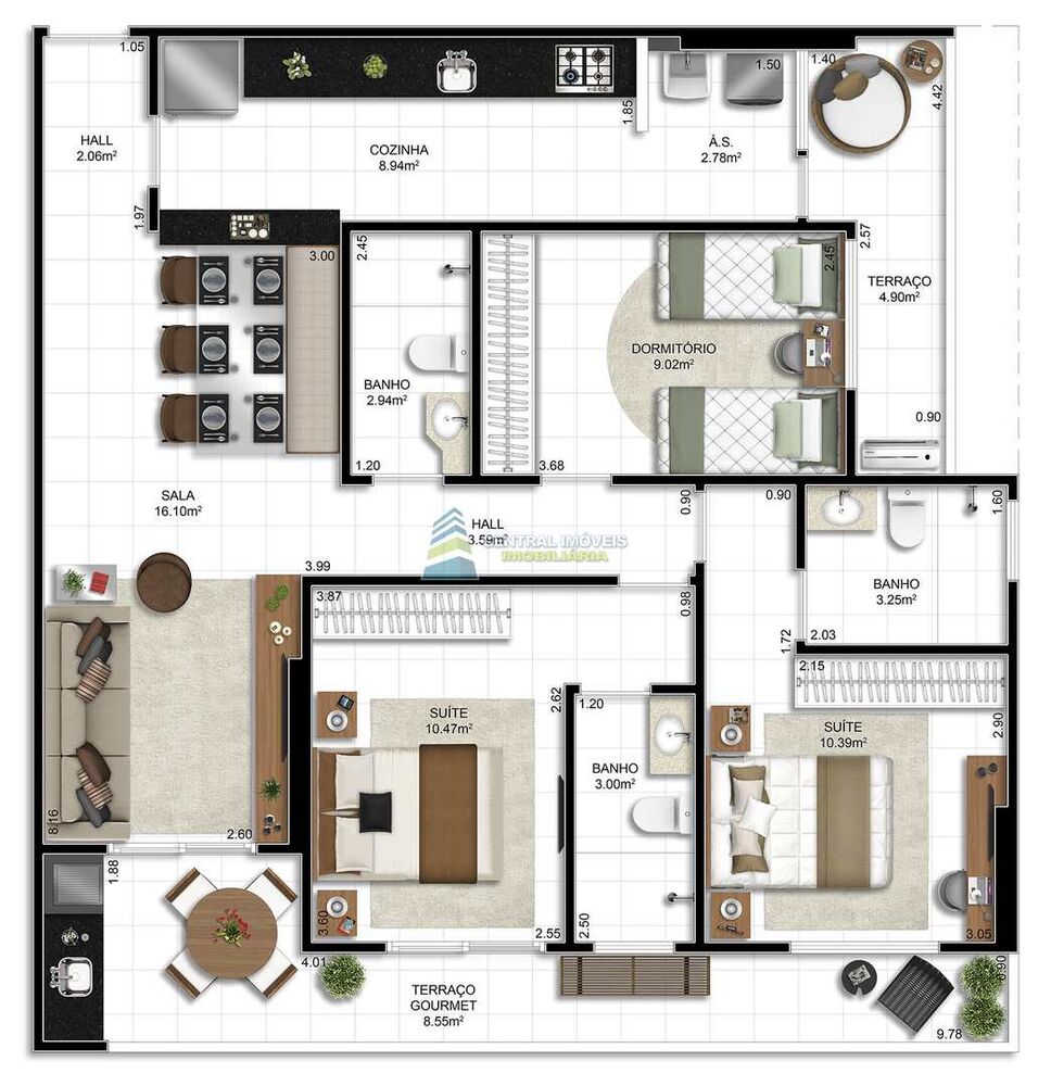 Apartamento, 2 quartos, 81 m² - Foto 16