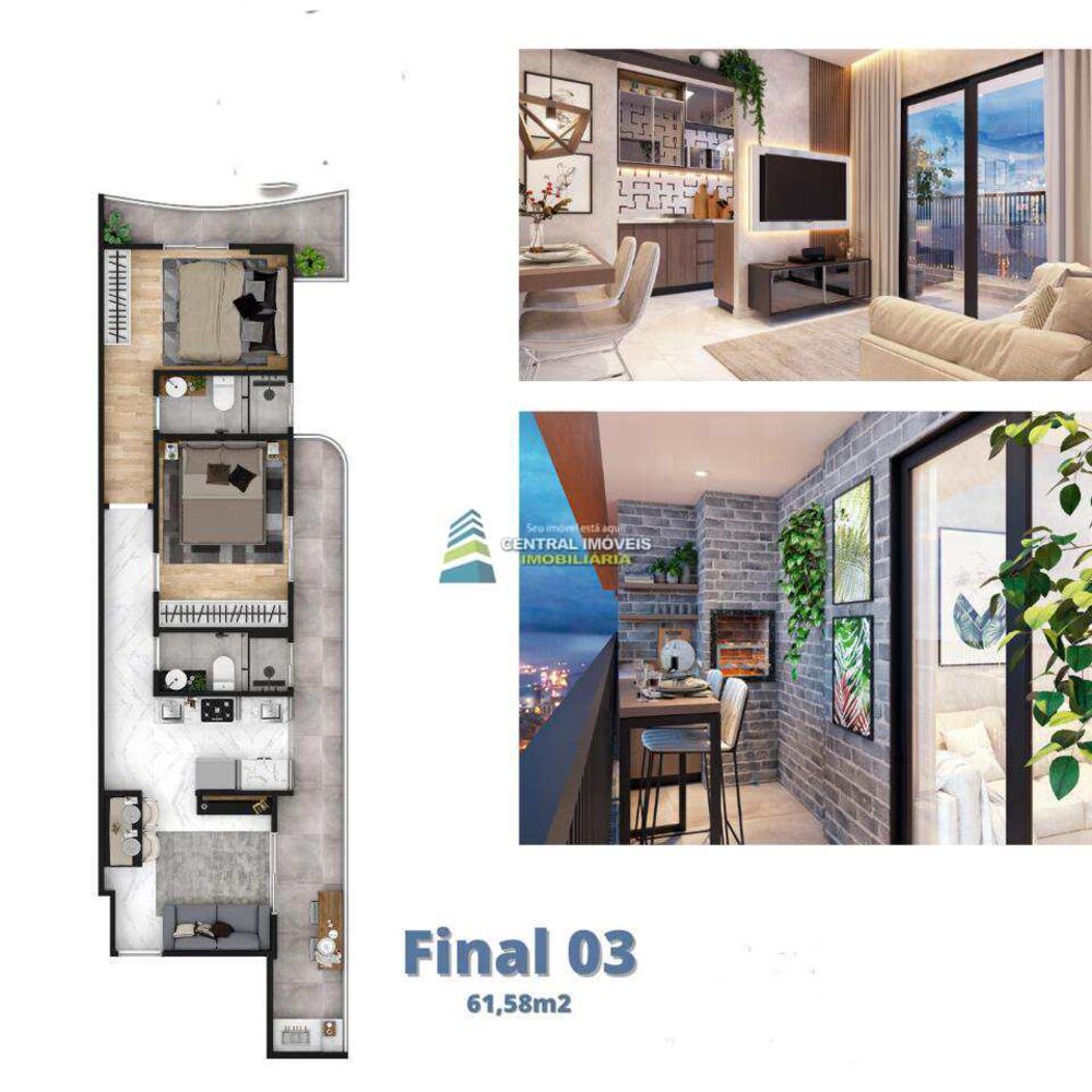 Apartamento, 2 quartos, 58 m² - Foto 20