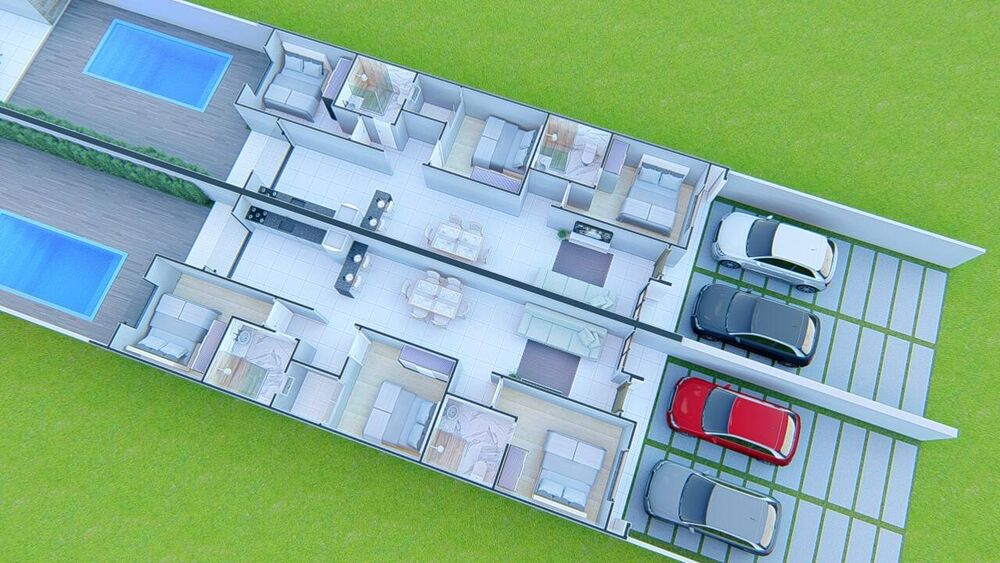 Casa, 3 quartos, 140 m² - Foto 2