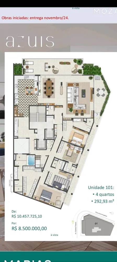 Apartamento, 4 quartos, 292 m² - Foto 8