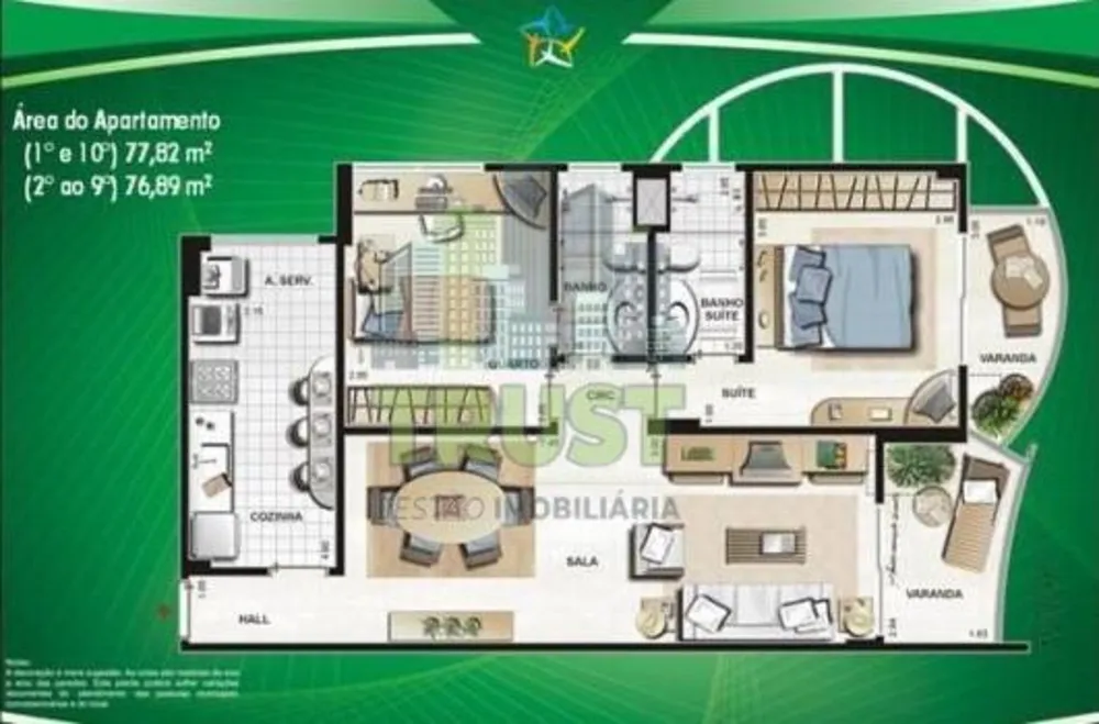 Apartamento, 2 quartos, 80 m² - Foto 21