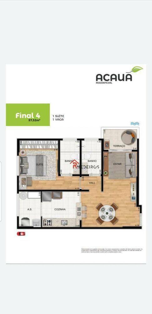 Apartamento, 1 quarto, 57 m² - Foto 5