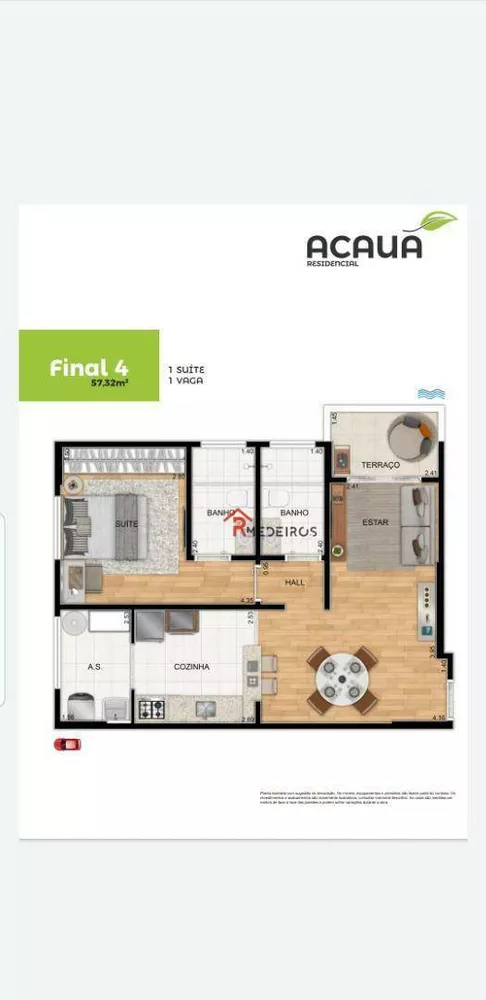 Apartamento, 1 quarto, 57 m² - Foto 12