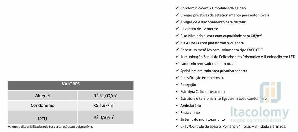 Depósito-Galpão, 1829 m² - Foto 3