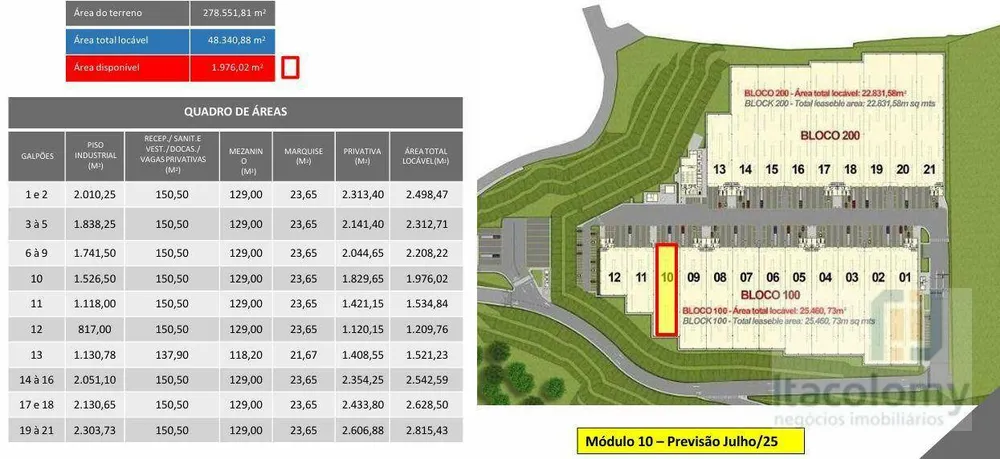 Depósito-Galpão, 1829 m² - Foto 1
