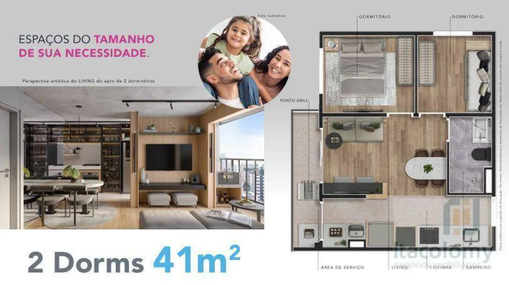 Apartamento, 1 quarto, 29 m² - Foto 8