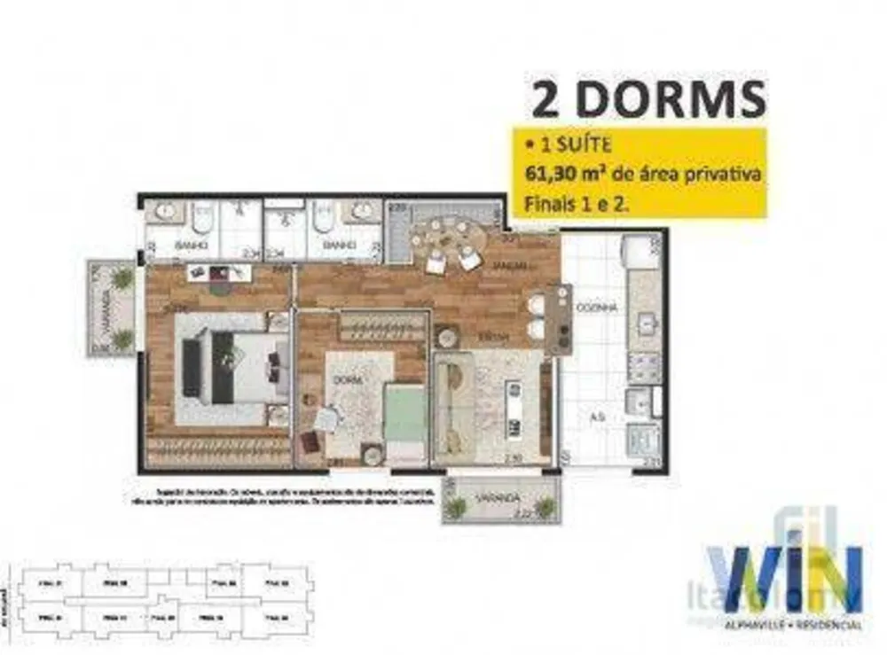Apartamento, 2 quartos, 73 m² - Foto 13