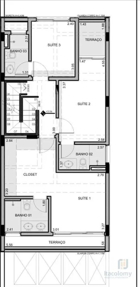 Casa de Condomínio, 3 quartos - Foto 2