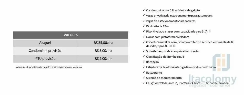 Depósito-Galpão, 3624 m² - Foto 3
