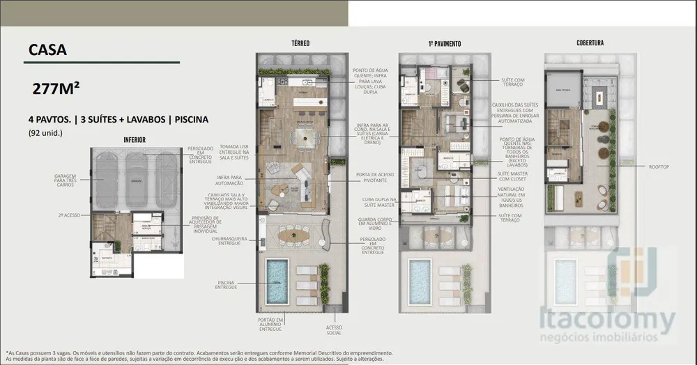 Casa de Condomínio, 3 quartos - Foto 22