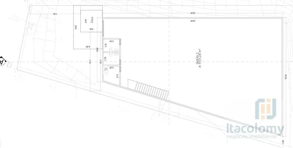 Depósito-Galpão, 360 m² - Foto 6