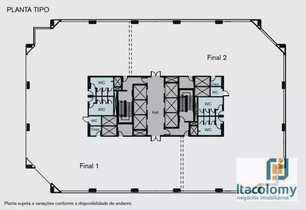 Conjunto Comercial-Sala para alugar, 610m² - Foto 3