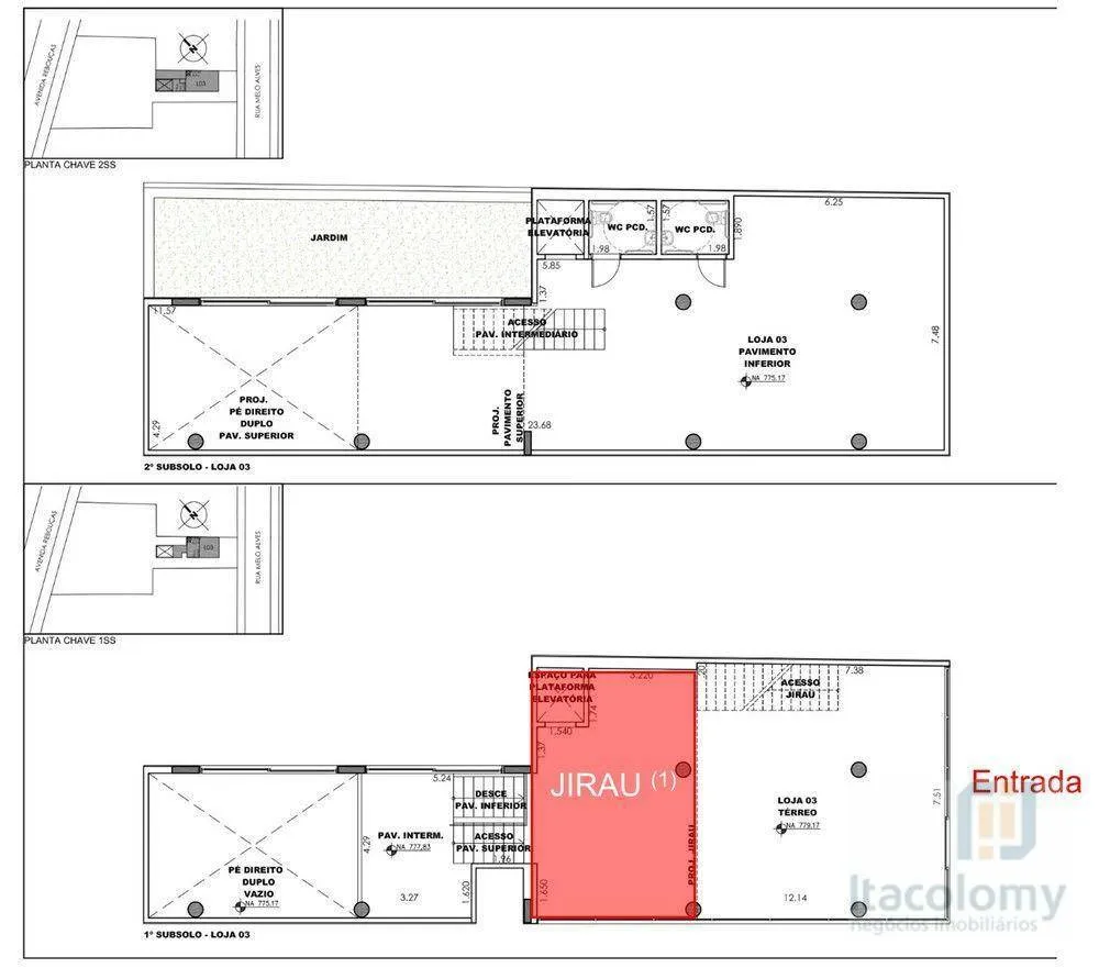 Loja-Salão, 349 m² - Foto 2