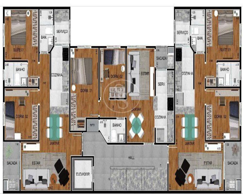 Apartamento, 2 quartos, 62 m² - Foto 11