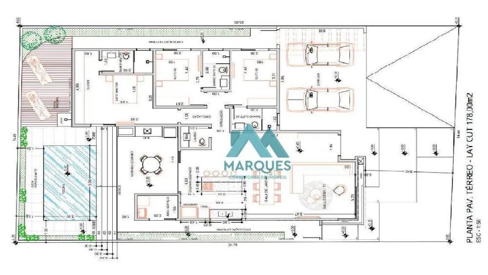 Casa de Condomínio, 3 quartos - Foto 1