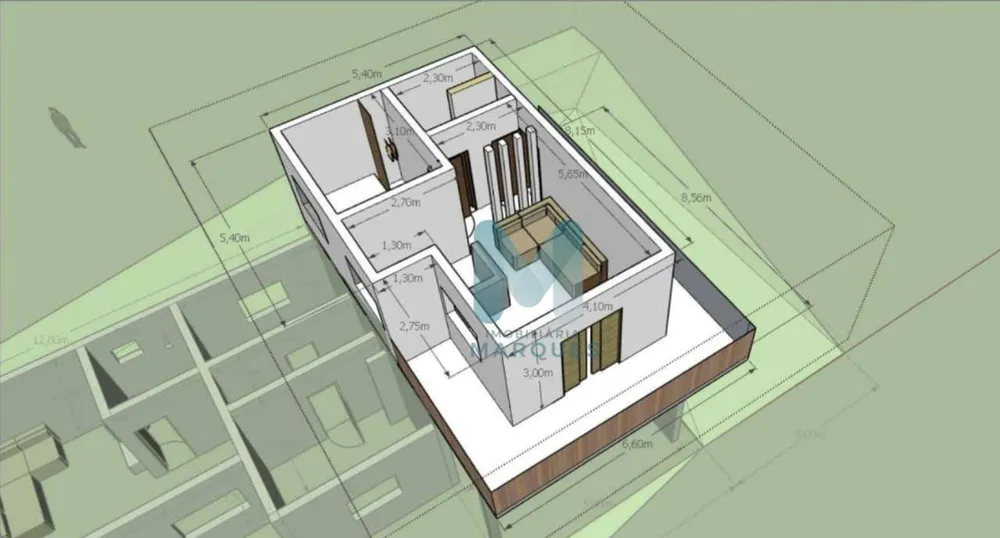 Chácara, 1 quarto, 2500 m² - Foto 3