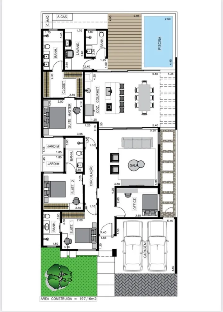 Casa de Condomínio, 3 quartos - Foto 2