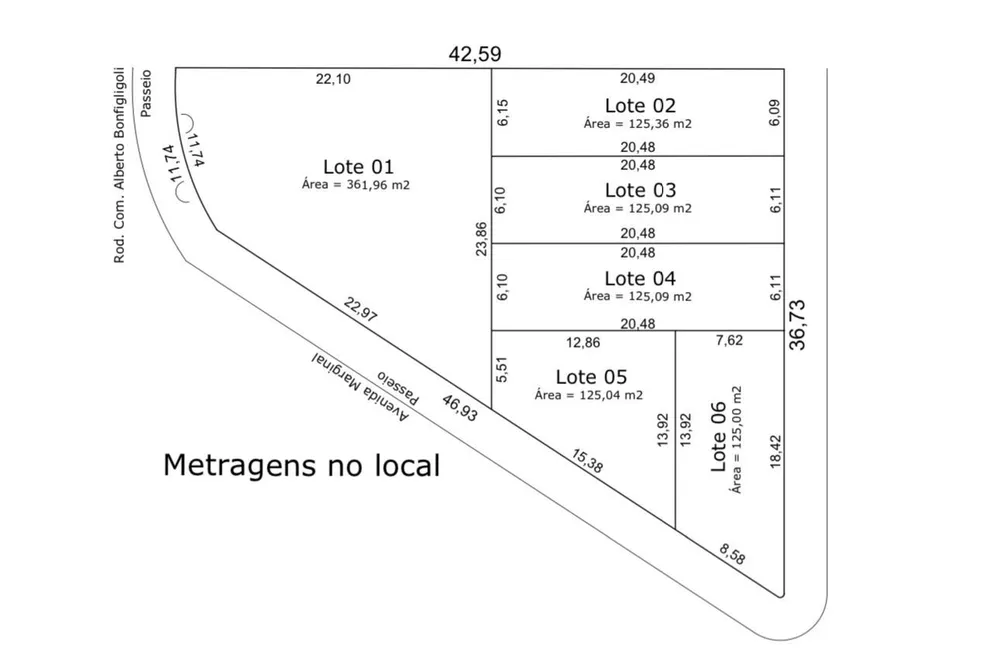 Terreno, 1000 m² - Foto 1