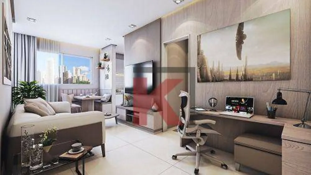 Apartamento, 1 quarto, 57 m² - Foto 2