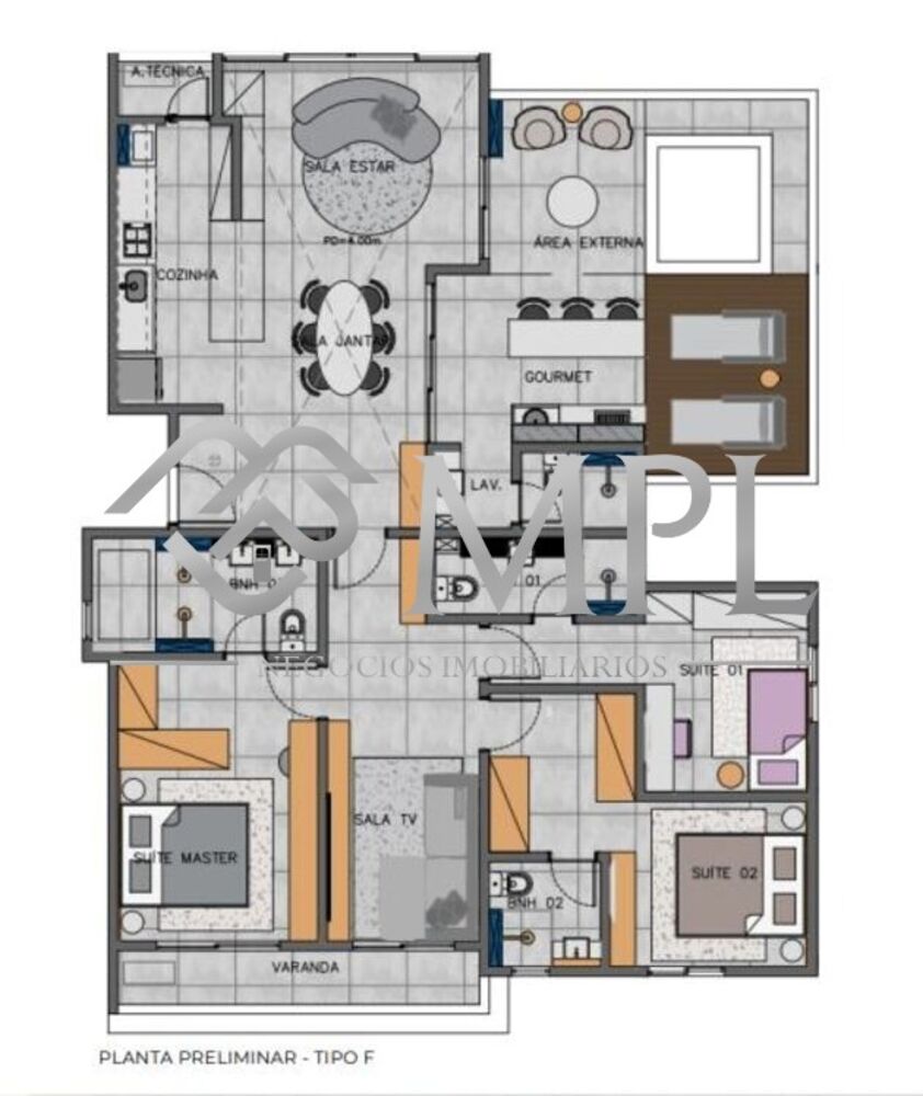Apartamento, 3 quartos, 75 m² - Foto 9