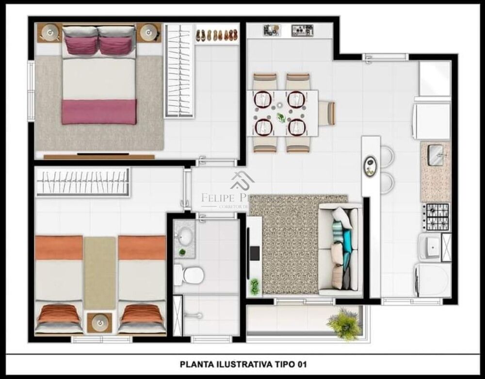 Apartamento, 2 quartos, 79 m² - Foto 16