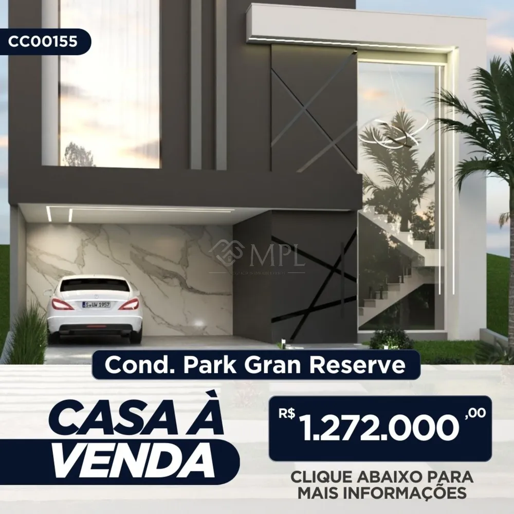 Casa de Condomínio, 3 quartos - Foto 1
