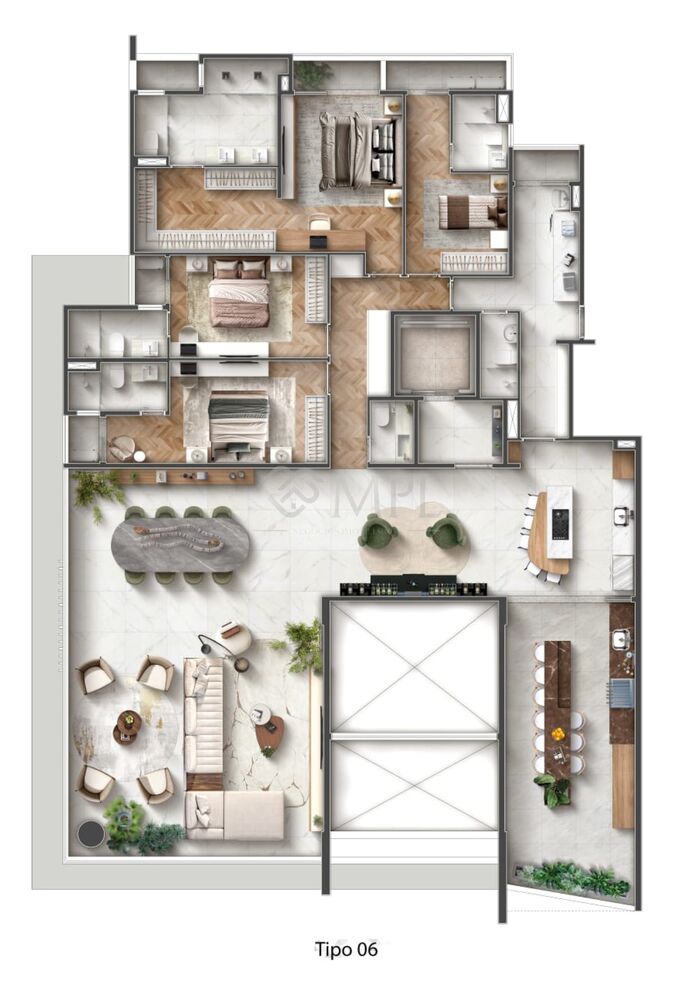 Apartamento, 4 quartos, 280 m² - Foto 17
