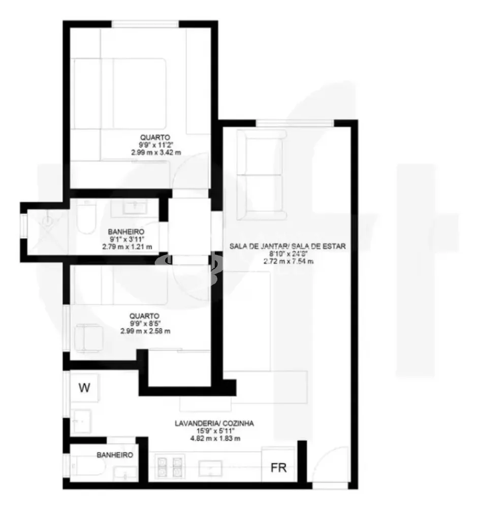 Apartamento, 2 quartos, 60 m² - Foto 5