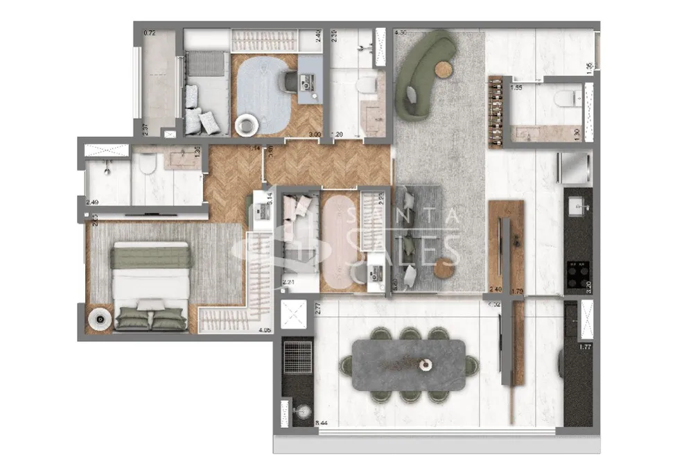Apartamento, 3 quartos, 87 m² - Foto 12