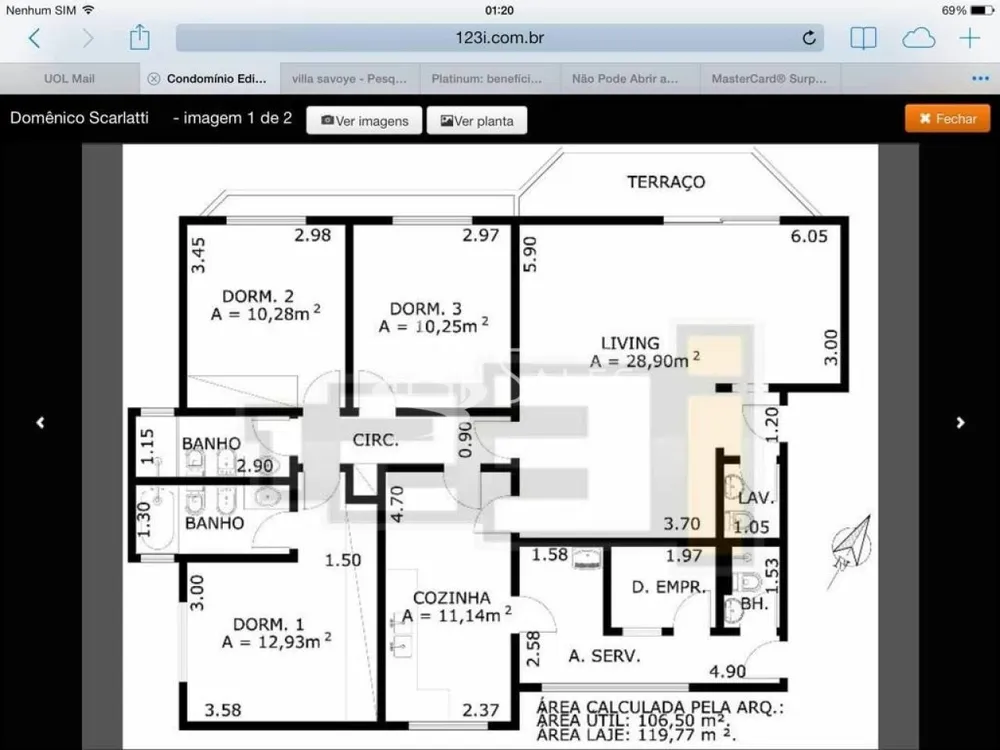 Apartamento, 3 quartos, 126 m² - Foto 3
