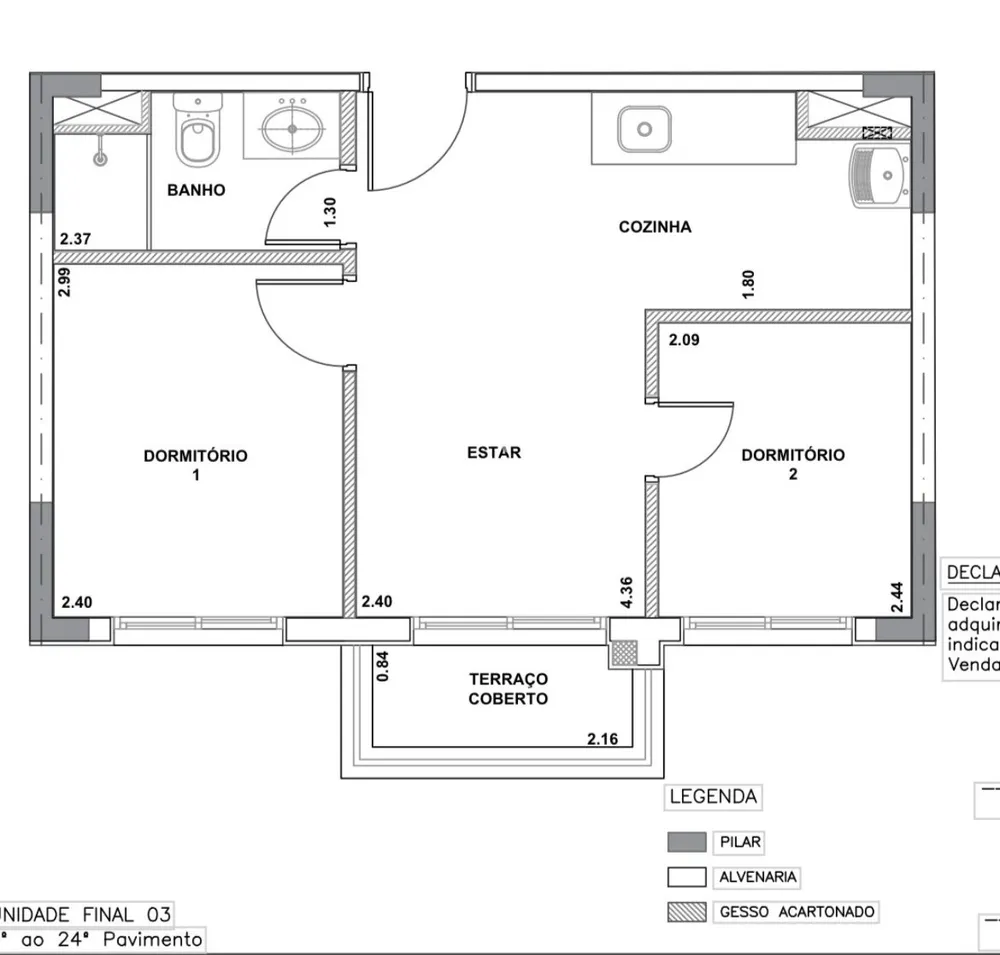 Apartamento, 2 quartos, 38 m² - Foto 8