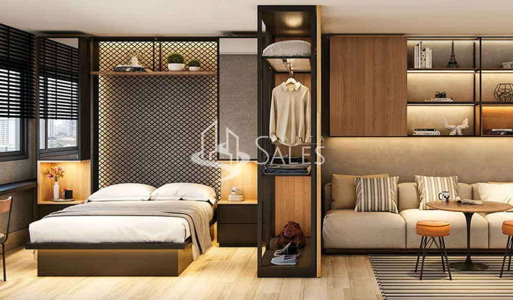 Apartamento, 1 quarto, 30 m² - Foto 1