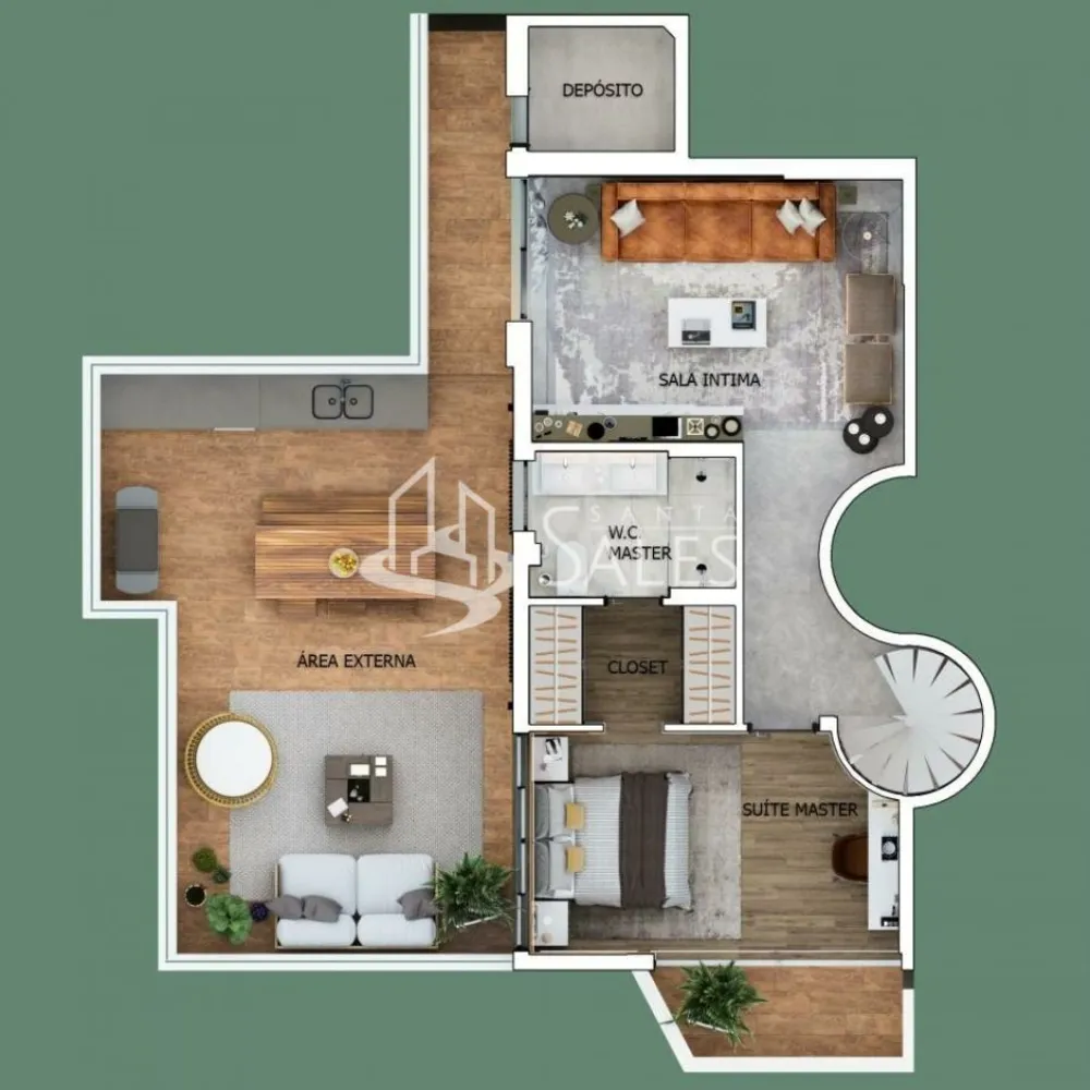 Apartamento, 3 quartos, 175 m² - Foto 3